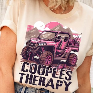 Couples Therapy Off-Road PNG - UTV Side-by-Side Clipart - ATV Adventure Digital Download - Outdoor Riding Sublimation Design