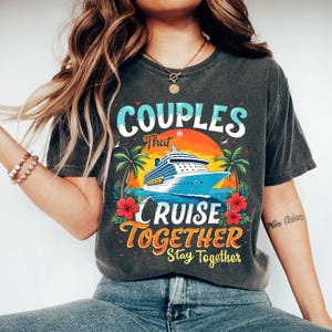 Couples Cruise Png, Cruise Ship Vacation Digital Download, Couples That Cruise Together Stay Together Sublimation Design, Tropical Beach Png