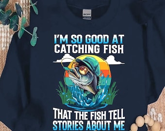 Pescador divertido, diseño retro de pesca PNG (descarga digital)