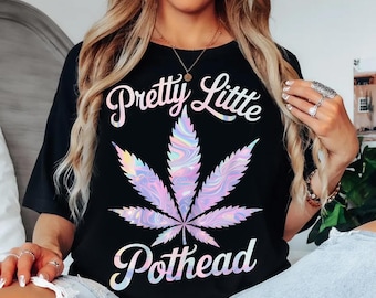 Pastel Weed Leaf PNG, Stoner Girl Clipart (Digital Download)
