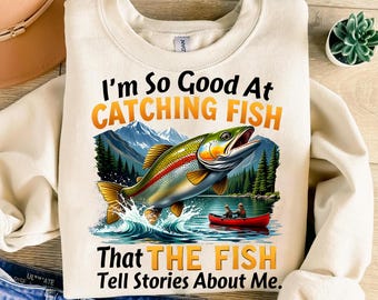 Funny Fishing Quote PNG – Trout Clipart, Angler Gift (Digital Download)