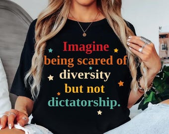 Equality Diversity Png | Anti Dictatorship Quote (Digital Download)