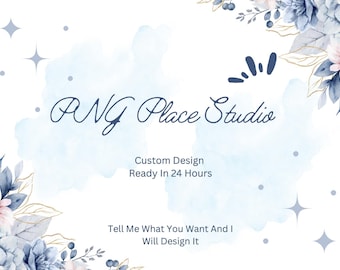 Custom PNG Clipart & Logo Design: 24 Hour Turnaround
