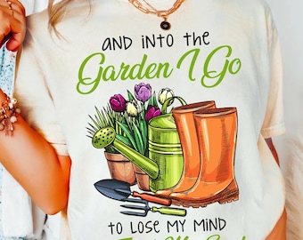 Gardening Tools PNG Clipart: Floral Watering Can & Boots (Digital Download)
