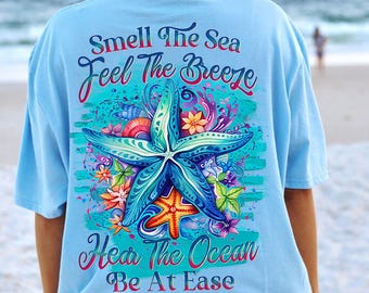 Beach Starfish PNG Design: Tropical DIY Crafts (Digital Download)