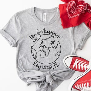We Be Trippin Custom Vacation Shirt, Personalized Trip Outfit, Family Vacation Customizable Tee, Girls Weekend Matching Tee, Funny Adventure