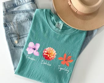 Floral Subtle FDT Shirt, Subtle Anti Trump Flower Tshirt, Comfort Colors FDT Shirt, Feminist Funny Political Tee, Foxtrot Delta Tango Shirt