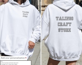Custom Text Sweatshirt, Personalized Text Hoodie, Custom Quote Sweater, Custom Birthday Gift, Custom Design Sweatshirts, Custom Text Shirts