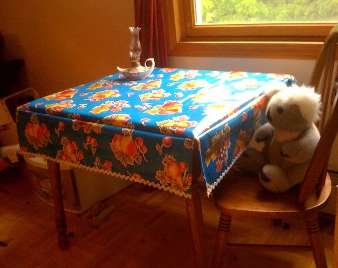 Custom Oilcloth Table Cover Etsy