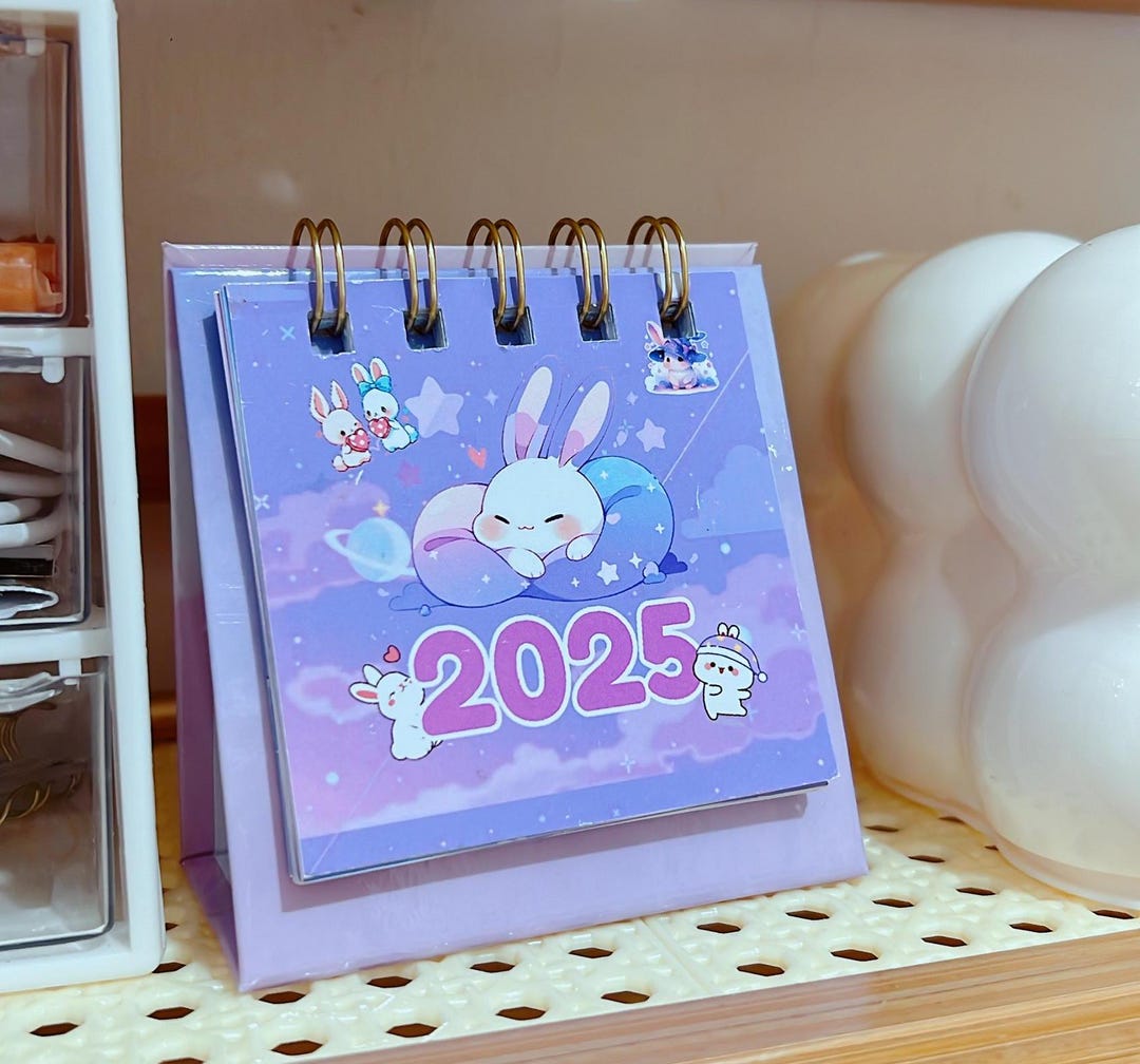 3 Designs 2025 Mini Calendar Template - Etsy