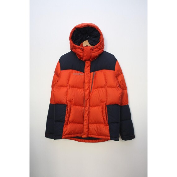 Montbell Orange Puffer Down Jacket Large - Etsy