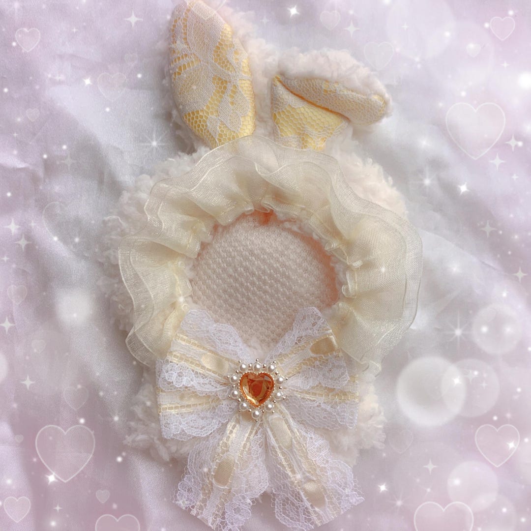 Frill Yellow Rabbit | Japanese Nui-fuku | for Chibigurumi Nui Plush ...