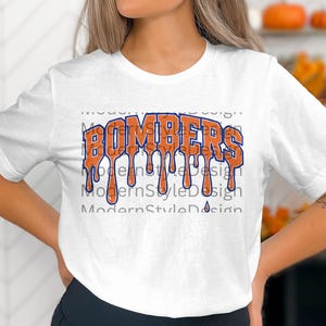 Bombers SVG PNG, Bombers Baseball SVG, Baseball Mom Clipart, Baseball Shirt Design, Team Sports Sublimation, Instant Digital Download