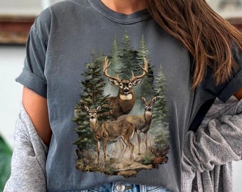 Vintage cerf PNG PDF des années 90 style graphique animaux de la forêt cerf de Virginie PNG, saison de chasse, conception graphique des années 90 faune, chasse au cerf en détresse