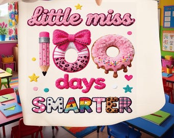 100 dagar i skolan PNG, virkad rosett med blyertspenna (digital nedladdning)