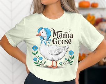 Vintage Mama Goose PNG: Coquette Mother's Day Design (Digital Download)