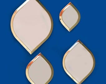 Handmade Moroccan Brass Eye Mirror – Boho Wall Hanging Decor