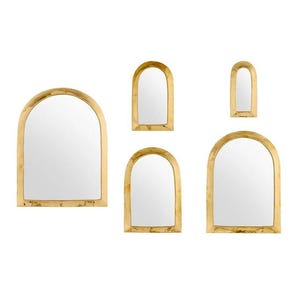 Gold brass mirror "Arche",Brass Mirror,Arch Mirror,Handmade Mirror,Moroccan Mirror,Bedroom Wall Mirror,Bathroom Mirror, Wall Decor