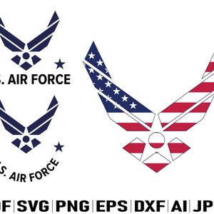 US Air force svg, Airforce Svg, US Air Force png, Army Svg Cut File, Patriotic Svg, United State Airforce Sign, Military Svg, USA svg png