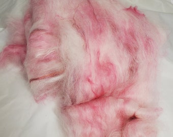 Suri Alpaca Batts, Spinning Fiber, Spinning Batts, Luxury Spinning Fiber, Luscious Spinning Batt,Alpaca Batts,  Barbie dress