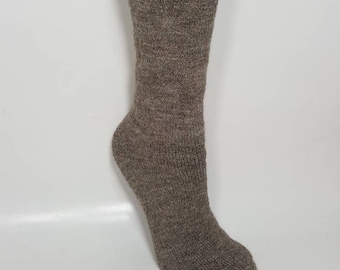 Missouri Grown Alpaca Socks: Heavyweight Terry Knit, Hunting, Winter