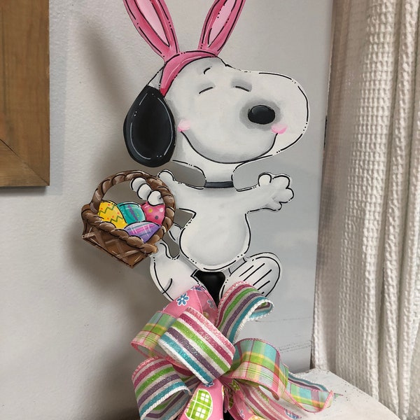 Snoopy Easter Etsy