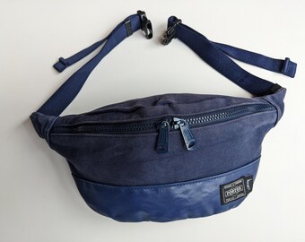 Stussy X Porter indigo Gürteltasche
