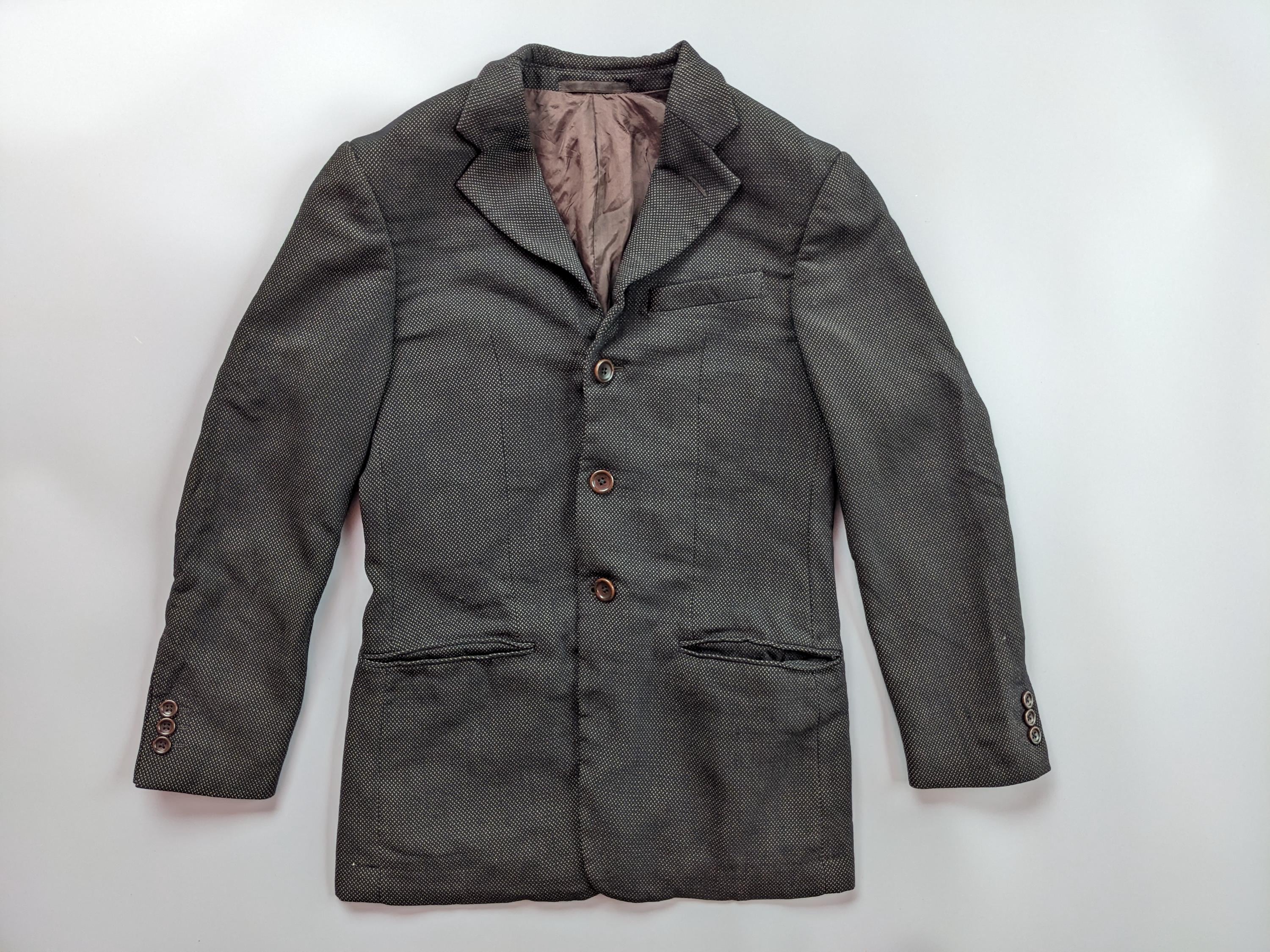 Vintage armani leather jacket - Etsy 日本