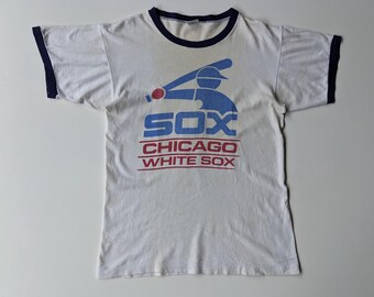 Vintage 70er Jahre Champion Bluebar Chicago White SOX
