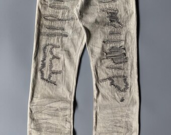 Semantic Design Distressed Boro wie LGB Jeans