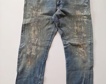 Vintage 80er Jahre Ranchcraft Distressed Jeans