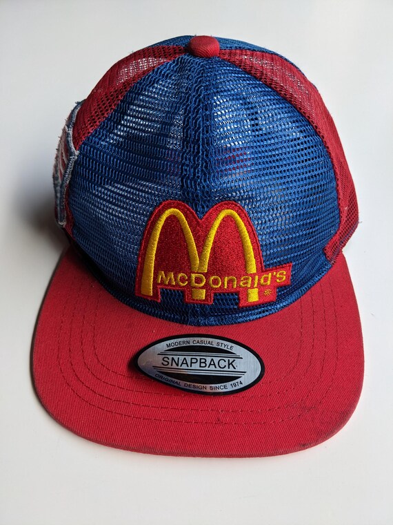 McDonald's multicolor snapback cap - image 3