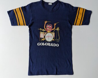 Vintage 70er Jahre Champion Bluebar Puppe Tier Colorado