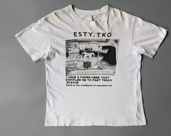 Vintage 2000 Radiohead ""Fast Track"" Kunstwerk von Stanley Donwood."