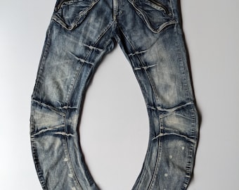 PPFM Kurve Bein Seditionaries Punk Jeans