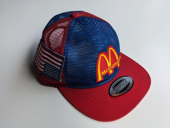 McDonald's multicolor snapback cap - image 1
