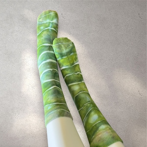 Tie Dye Bamboo Crew Socks, 10-13 Adult Size, Choose Your Pair, Ice Dye Geode, Each Pair Unique, Multi Color Socks