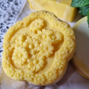 Soap Lemon Soap with Lemon Pieces Handmade Handcraft Wellness Gift Fragrance