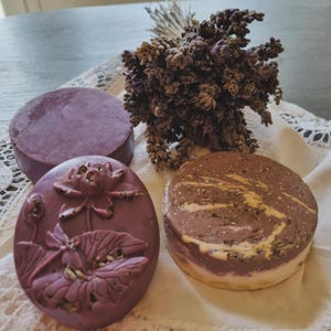 Jabón de lavanda hecho a mano aroma de regalo de bienestar hecho a mano