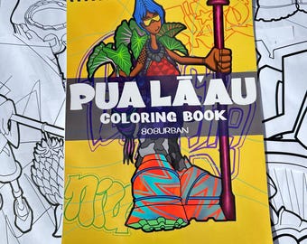 Pua Lā’au Coloring Book