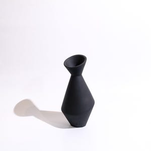 Handmade Tall Concrete Vase – Modern Minimalist Sculpture