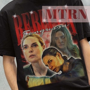 Rebecca Ferguson Tshirt, Rebecca Ferguson Vintage Tees, Rebecca Ferguson Retro Shirt, Retro Movie Rebecca Ferguson Tees, Christmas Movie Tee