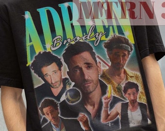 Adrien Brody Retro Movie Tee: Vintage Style Fan Gift