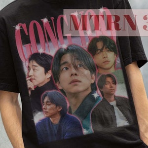 Gong Yoo Tshirt, Gong Yoo Vintage Tees, Gong Yoo Retro Shirt, Retro Gong Yoo Tee, Kdrama Gift Shirt, Kdrama Shirt, Gong Yoo Kdrama Fan