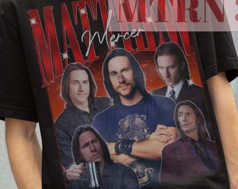 Matthew Mercer Retro Graphic Tee - Fan Gift