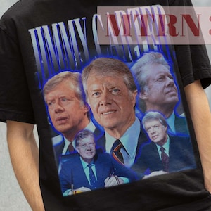 ジミー カーター Tシャツ、ジミー カーター ヴィンテージ Tシャツ、ジミー カーター レトロ シャツ、ジミー カーター トリビュート Tシャツ、米国大統領ポスター シャツ、ジミー カーター