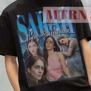 Sarah-Sofie Boussnina Tshirt, Sarah-Sofie Vintage Tees, Sarah Sofie Retro Shirt, Retro Movie Tees, Christmas Gift Tees, Sarah Sofie Gift Tee