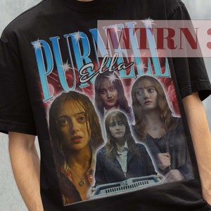 Ella Purnell Tshirt, Ella Purnell Vintage Tees,Ella Purnell Retro Shirt, Retro Movie Ella Purnell Tees, Christmas Gift Tees, Movie Gift Tees