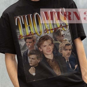 T-shirt Thomas Brodie-Sangster, vintage T-shirts Thomas Brodie Sangster, retro T-shirt Thomas Brodie, retro film T-shirts Thomas Brodie, filmcadeau