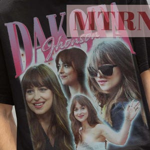 Dakota Johnson Retro T-Shirt: Vintage Movie Gift